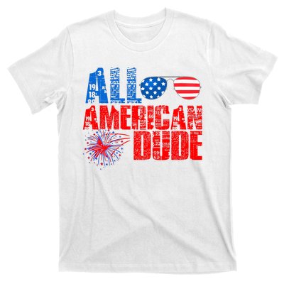 All American Dude 4th Of July T-Shirt