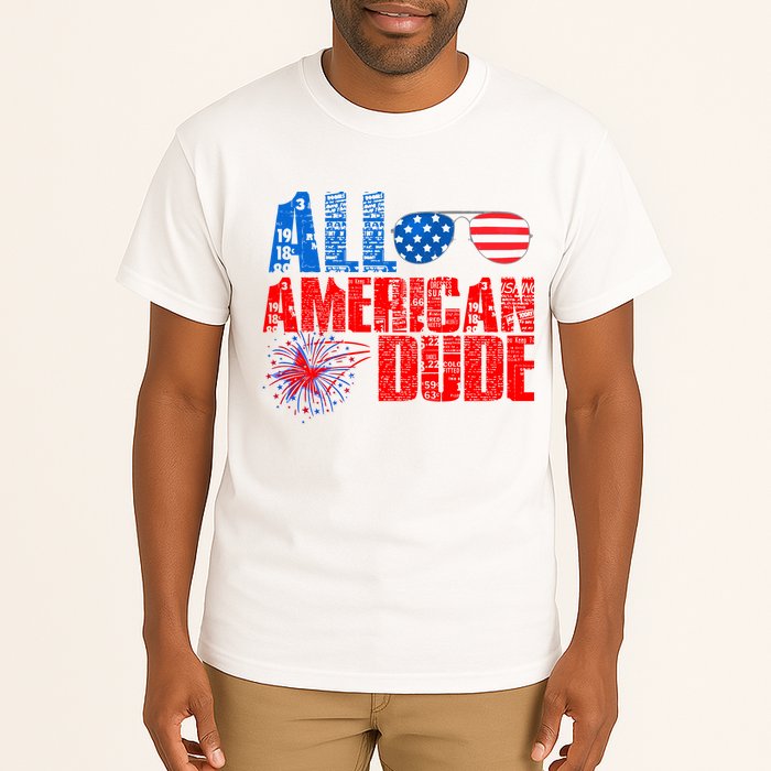 All American Dude 4th Of July Tall T-Shirt