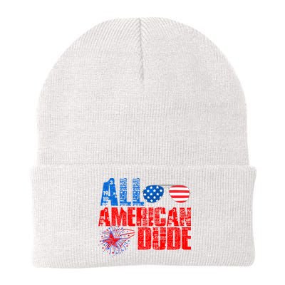 All American Dude 4th Of July Beanie