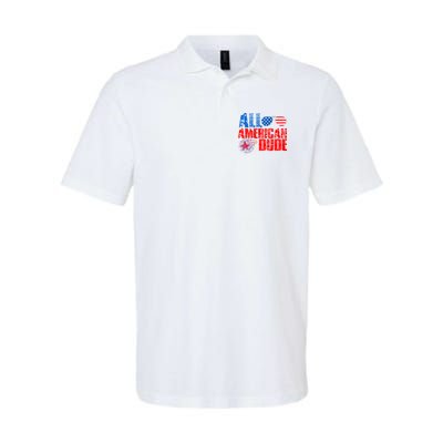 All American Dude 4th Of July Polo
