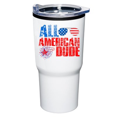 All American Dude 4th Of July Tumbler