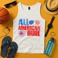 All American Dude 4th Of July Tank Top