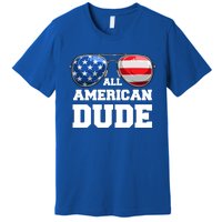 All American Dude 4th Of July Great Gift Premium T-Shirt