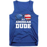 All American Dude 4th Of July Great Gift Tank Top