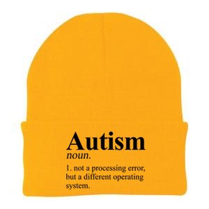 Autism Awareness Definition Gift Knit Cap Winter Beanie