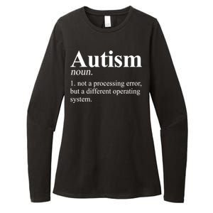 Autism Awareness Definition Gift Womens CVC Long Sleeve Shirt