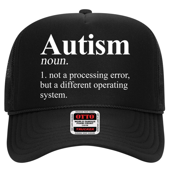 Autism Awareness Definition Gift Trucker Hat