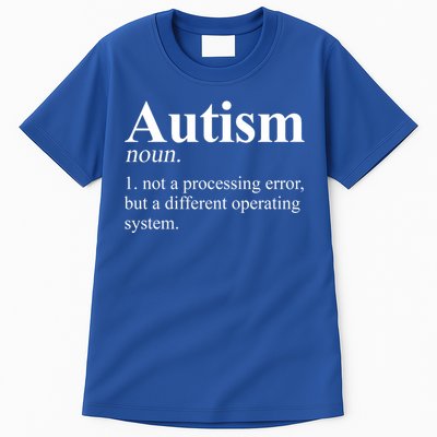 Autism Awareness Definition Gift Tall T-Shirt