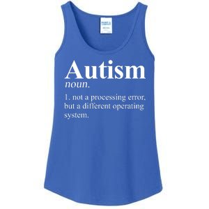 Autism Awareness Definition Gift Ladies Essential Tank