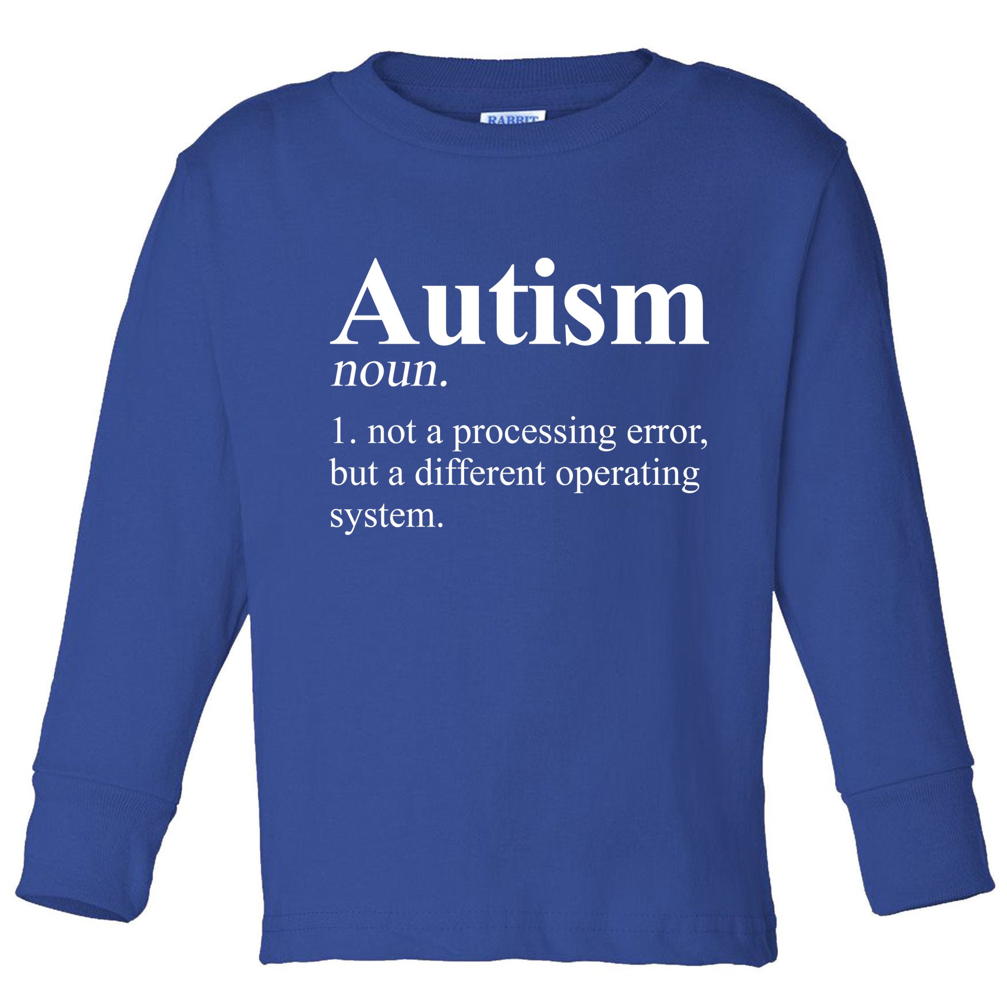 Autism Awareness Definition Gift Toddler Long Sleeve Shirt
