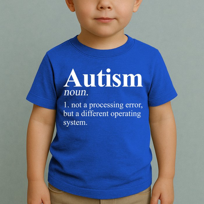 Autism Awareness Definition Gift Toddler T-Shirt