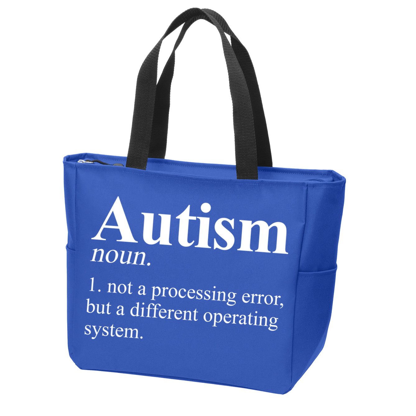 Autism Awareness Definition Gift Zip Tote Bag