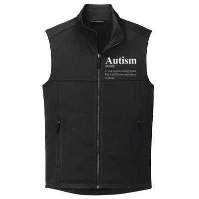 Autism Awareness Definition Gift Collective Smooth Fleece Vest