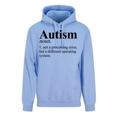 Autism Awareness Definition Gift Unisex Surf Hoodie