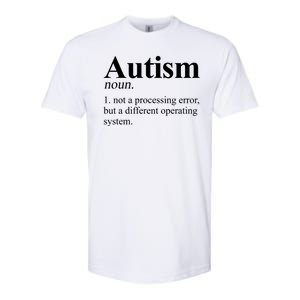 Autism Awareness Definition Gift Softstyle CVC T-Shirt