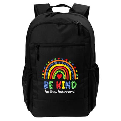 Autism Awareness Day Colorful Rainbow Be Kind Backpack