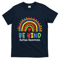 Autism Awareness Day Colorful Rainbow Be Kind T-Shirt