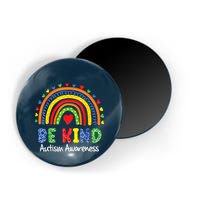 Autism Awareness Day Colorful Rainbow Be Kind Magnet