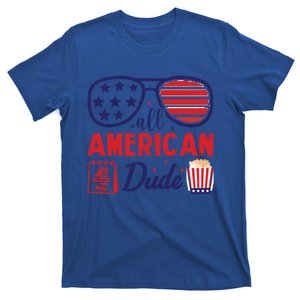 All American Dude July 4th America Flag Patriotic Usa Gift T-Shirt