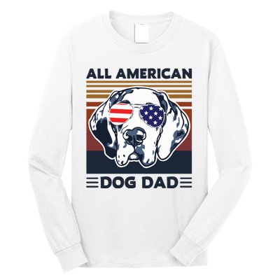 All American Dog Dad Long Sleeve Shirt