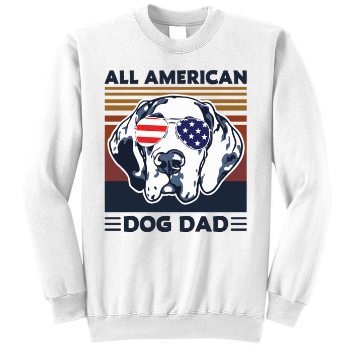 All American Dog Dad Sweatshirt