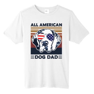 All American Dog Dad Tall Fusion ChromaSoft Performance T-Shirt