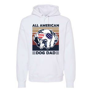 All American Dog Dad Premium Hoodie