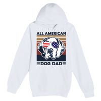 All American Dog Dad Premium Pullover Hoodie