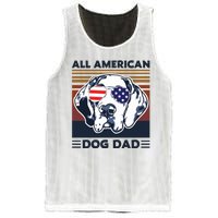 All American Dog Dad Mesh Reversible Basketball Jersey Tank