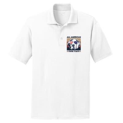 All American Dog Dad PosiCharge RacerMesh Polo