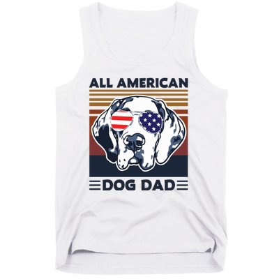 All American Dog Dad Tank Top