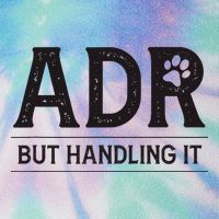 Adr AinT Doin Right But Handling It Funny Vet Tech Vet Dk. Legacy Tie Dye Trucker Hat