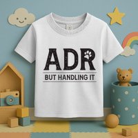 Adr AinT Doin Right But Handling It Funny Vet Tech Vet Dk. Toddler T-Shirt