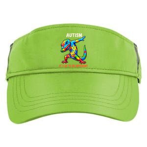 Autism Awareness Dabbing Gecko Cool Gift Adult Drive Performance Visor