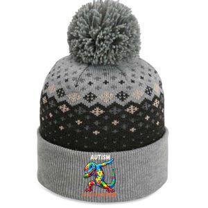 Autism Awareness Dabbing Gecko Cool Gift The Baniff Cuffed Pom Beanie