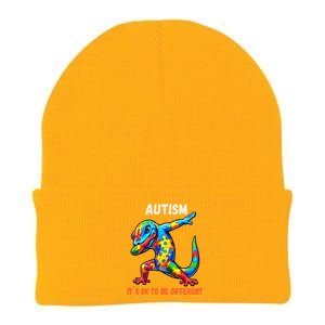 Autism Awareness Dabbing Gecko Cool Gift Knit Cap Winter Beanie