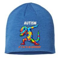 Autism Awareness Dabbing Gecko Cool Gift Sustainable Beanie