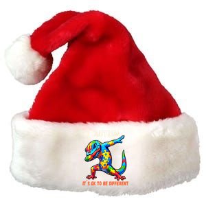 Autism Awareness Dabbing Gecko Cool Gift Premium Christmas Santa Hat