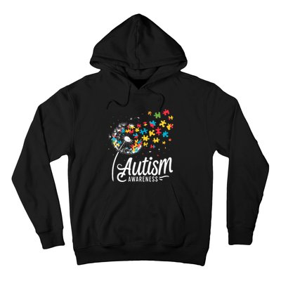 Autism Awareness Dandelion Puzzle Autism Hoodie