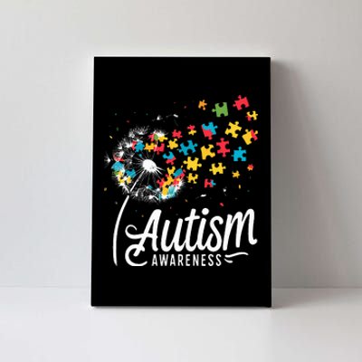 Autism Awareness Dandelion Puzzle Autism Canvas