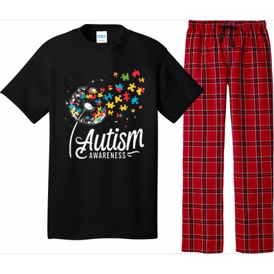 Autism Awareness Dandelion Puzzle Autism Pajama Set