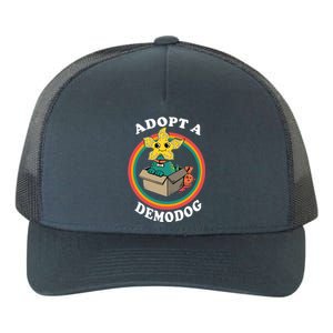 Adopt A Demodog Funny Dog Lover Gift Yupoong Adult 5-Panel Trucker Hat