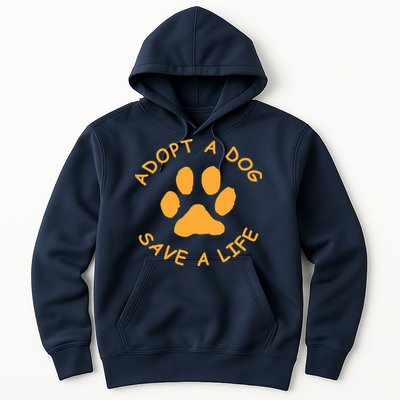 Adopt A Dog Save A Life Tee Rescue Dog Hoodie