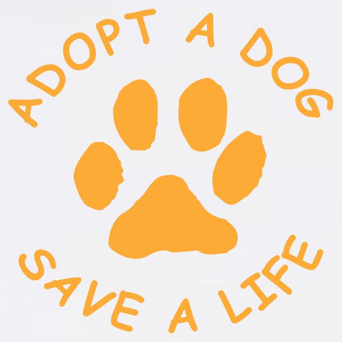 Adopt A Dog Save A Life Tee Rescue Dog Garment-Dyed Sweatshirt