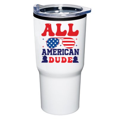 All American Dude 4th Of July Sunglasses Teens Cute Gift Tumbler
