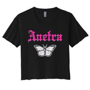 Anetra Anetra Drag Drag Queen Drag Race 15 LGBT Sashay Women's Crop Top Tee