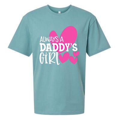 Always A Daddys Gift Daughter Gift Sueded Cloud Jersey T-Shirt