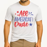 All American Dude Freedom 4th Of July Patriotic Veteran Meaningful Gift Cooling Performance Crew T-Shirt