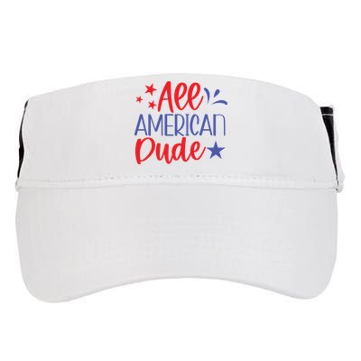 All American Dude Freedom 4th Of July Patriotic Veteran Meaningful Gift Adult Drive Performance Visor