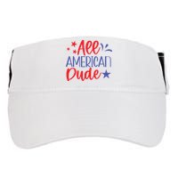 All American Dude Freedom 4th Of July Patriotic Veteran Meaningful Gift Adult Drive Performance Visor